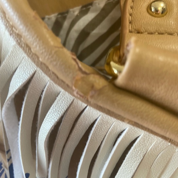 Steve Madden America Bag Stylish Fringe Patriotic Flair $74 - Picture 7 of 11